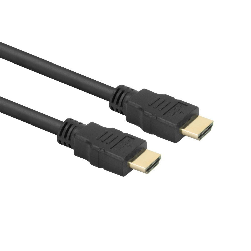 ACT AK3917 HDMI Kabel | 1,5 m | High Speed v2.0 | HDMI Type A naar Type A | Zwart - Matmuis - Matmuis